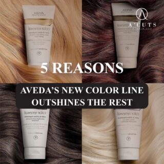 5 REASONS AVEDA’S NEW COLOR LINE OUTSHINES THE REST
 	 1. Repair and dramatically reduce breakage
 	 2. Enhance condition and shine for luscious color.
 	 3. Enjoy longer-lasting color between salon visits.
 	 4. Explore infinite shades on an expanded palette.
 	 5. Discover a multi-sensory experience with a nourishing Pure-fume aroma of certified organic essential oils.
 	 "Good hair days start at A Cuts Studio."
 	 #acutsstudio #paradigmmalljb #ecobotanic #organicproduct