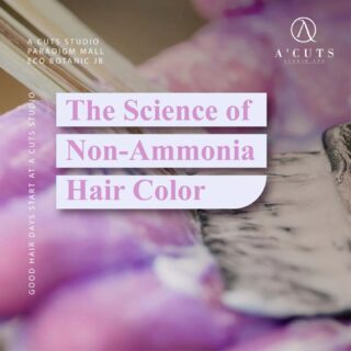 Hair coloring is a popular way to transform your look, 
 	 but traditional ammonia-based hair dyes can damage hair 
 	 and cause scalp irritation. 
 	 Luckily, non-ammonia hair color is now available 
 	 and offers a gentler, safer alternative.
 	 【The Science of Hair Coloring: Non-Ammonia Hair Color Explained】
 	 💁‍♀️ Ammonia-free hair color uses alternative ingredients, such as MEA or PPD, to open the hair cuticle and deposit color.
 	 💁‍♀️ Non-ammonia hair color is less damaging to hair and scalp, making it a great option for those with sensitive skin or hair.
 	 💁‍♀️ Non-ammonia hair color comes in a variety of shades and can achieve the same results as traditional hair dye.
 	 💁‍♀️ Non-ammonia hair color fades more gradually and evenly than ammonia-based dyes.
 	 💁‍♀️ Non-ammonia hair color can be used to cover gray hair, add highlights, or change your overall hair color.
 	 "Good hair days start at A Cuts Studio."
 	 #acutsstudio #paradigmmalljb #ecobotanic #organicproduct