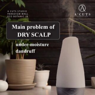 Have you ever suffered from the annoyance of dry scalp? 
 	 At A Cuts Studio, we understand the discomfort and inconvenience 
 	 that dry scalp can cause. 
 	 From our past experience, we have identified that the main causes 
 	 of dry scalp are often due to under-moisture caused by long office hours 
 	 or dandruff resulting from skin issues. 
 	 Other factors such as over-shampooing, skin conditions, stress, 
 	 or product allergies can also contribute to this problem. 
 	 With our expertise in organic hair care, we are dedicated to 
 	 providing effective solutions for dry scalp and other hair care concerns. 
 	 "Good hair days start at A Cuts Studio."
 	 #acutsstudio #paradigmmalljb #ecobotanic #organicproduct